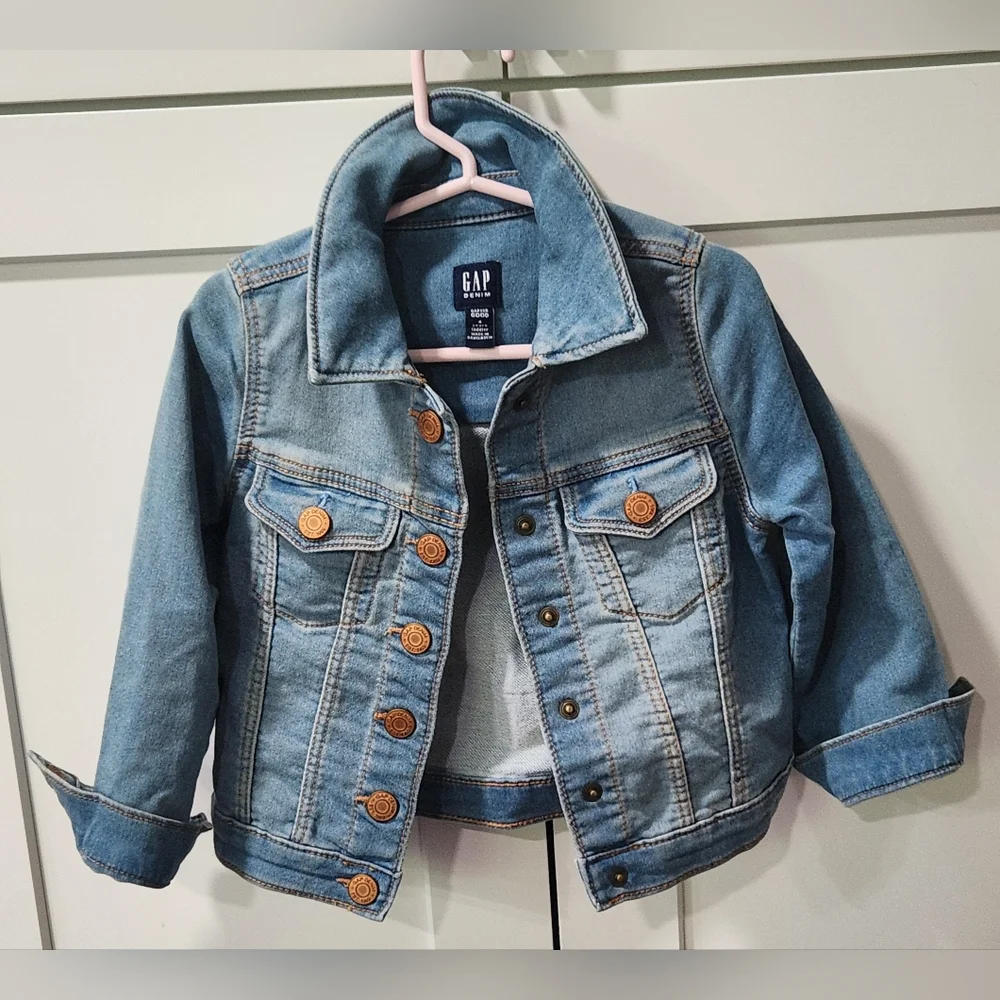 GAP Kids Light Blue Denim Jacket